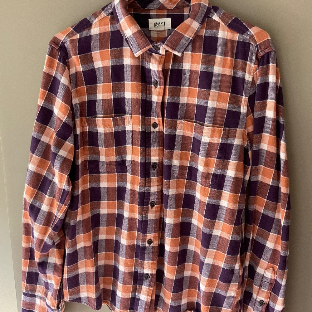 Long Sleeved Pact Flannel Shirt